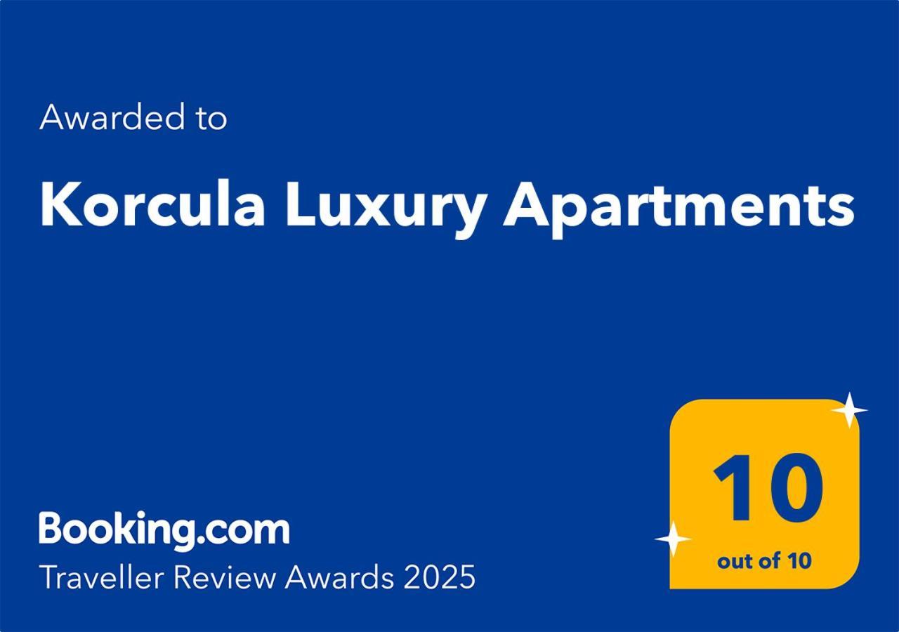 Korcula Luxury Apartments Экстерьер фото